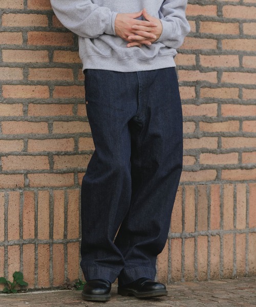 セール】SKEWed/スキュー6ポケットデニム スラックスパンツ（デニム