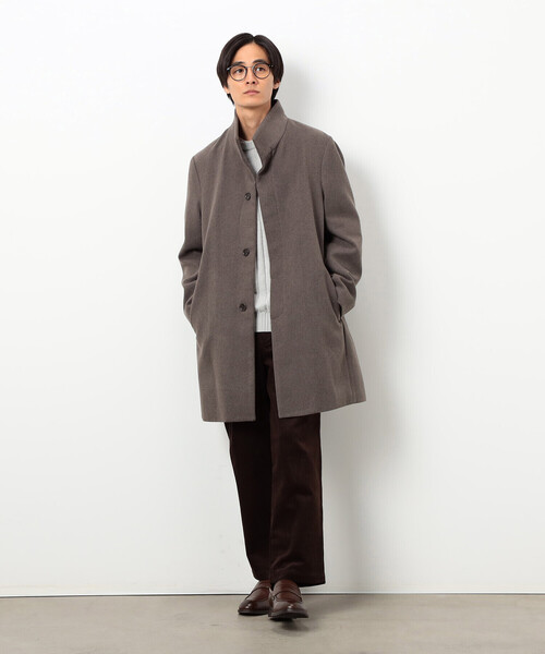 COMME CA ISM（コムサイズム）の「コーデュロイ ワンタック ワイド テーパードパンツ（その他パンツ・メンズ・ダークブラウン/ブラック・M/S/L）」の8枚目の写真