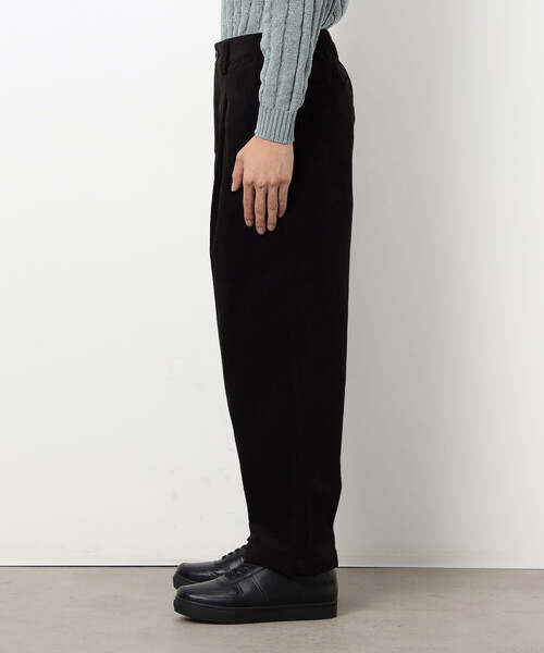 COMME CA ISM（コムサイズム）の「コーデュロイ ワンタック ワイド テーパードパンツ（その他パンツ・メンズ・ダークブラウン/ブラック・M/S/L）」の14枚目の写真