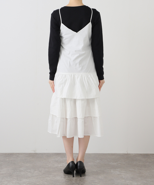 EDIT. FOR LULU（エディットフォールル）の「【gimaguas/ギマガス】JOAN MIDI DRESS（ワンピース・レディース・ホワイト・SMALL）」の8枚目の写真