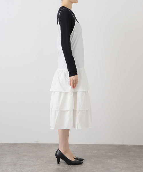 EDIT. FOR LULU（エディットフォールル）の「【gimaguas/ギマガス】JOAN MIDI DRESS（ワンピース・レディース・ホワイト・SMALL）」の9枚目の写真