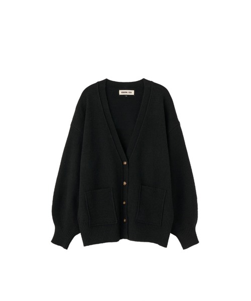 GENERAL IDEA(ジェネラルアイデア)の「【GENERAL IDEA】バルーンスリーブルーズカーディガン / BALLOON SLEEVE LOOSE FIT CARDIGAN(カーディガン/ボレロ・レディース・ブラック/チャコール・L/M/S)」の9枚目の写真