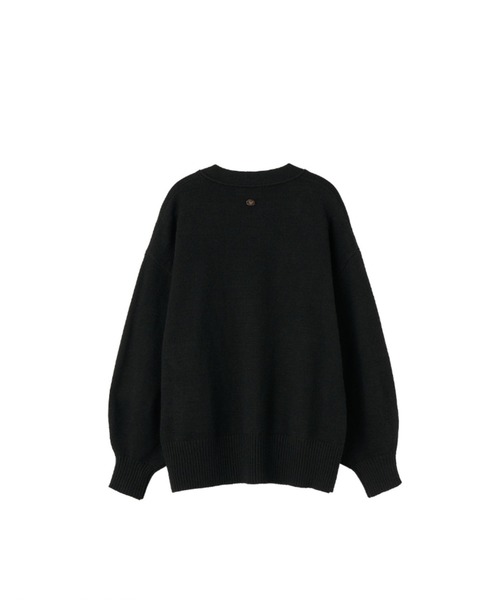 GENERAL IDEA(ジェネラルアイデア)の「【GENERAL IDEA】バルーンスリーブルーズカーディガン / BALLOON SLEEVE LOOSE FIT CARDIGAN(カーディガン/ボレロ・レディース・ブラック/チャコール・L/M/S)」の10枚目の写真