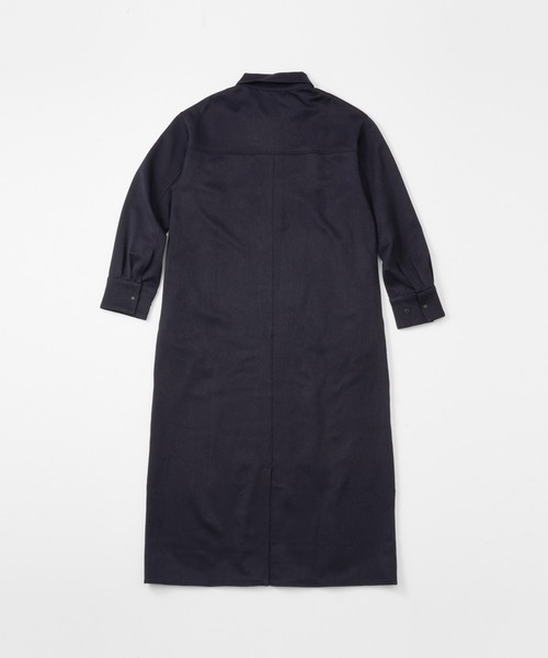 THOUSAND MILE(サウザンドマイル)の「THOUSAND MILE/サウザンドマイル HALF ZIP OP ウールライク ハーフジップワンピース(ワンピース・レディース・ネイビー/チャコール/ブラウン・FREE)」の13枚目の写真
