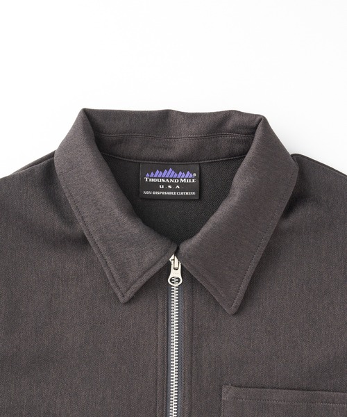 THOUSAND MILE(サウザンドマイル)の「THOUSAND MILE/サウザンドマイル HALF ZIP OP ウールライク ハーフジップワンピース(ワンピース・レディース・ネイビー/チャコール/ブラウン・FREE)」の22枚目の写真