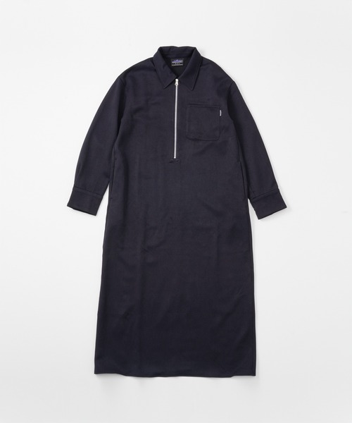 THOUSAND MILE/サウザンドマイル HALF ZIP OP ウールライク ハーフ