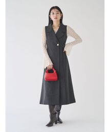 LAGUNAMOON | メタルボタンテーラードジャンパースカート(ワンピース)