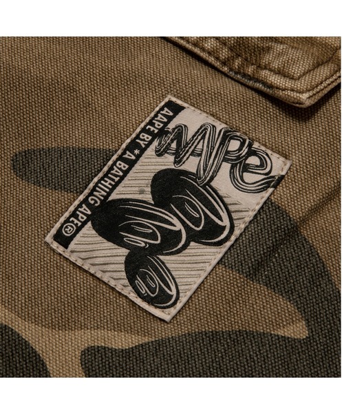 AAPE BY A BATHING APE(エーエイプバイアベイシングエイプ)の「AAPE MAIN CARGO PANTS(Camouflage)(カーゴパンツ・メンズ・ベージュ系その他3・MEDIUM/SMALL/LARGE)」の4枚目の写真