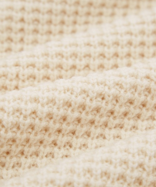 improves（インプローブス）の「無地＆ボーダー ウール ニット（ニット/セーター・メンズ・ブラック/ネイビー系/カーキ系/ブラック系/ホワイト/カーキ・MEDIUM/LARGE）」の9枚目の写真