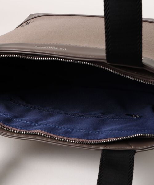 U.S. POLO ASSN.(ユーエスポロアッスン)の「【U.S. POLO ASSN.】 ユーエスポロアッスン ユニセックス キャンバストートバッグ USPA-2715(トートバッグ・メンズ・グレー/ブラック/ホワイト・FREE)」の7枚目の写真