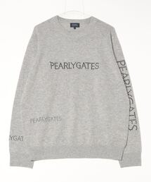 カシミヤ100% パーリーゲイツ　ニット　セーター　6 XL 白　アイボリー 現行モデル 未使用級 パーリーゲイツ ニット 秋冬 セーター 白 5