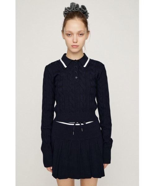 セール】CABLE KNIT SET UP ケーブルニット セットアップ 秋服 冬服