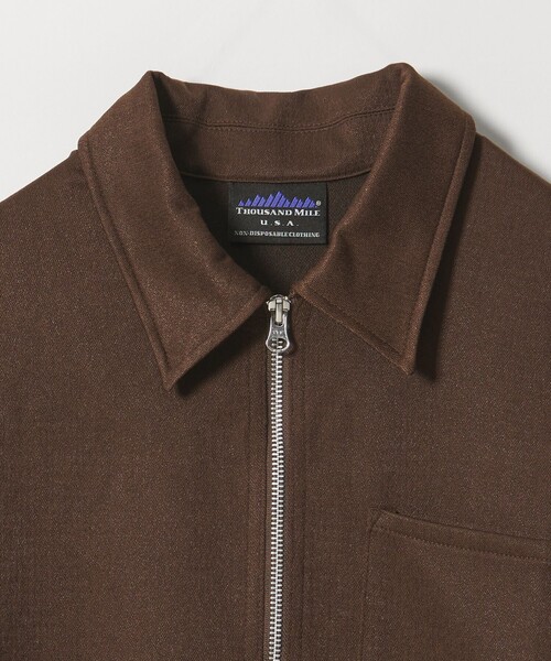 THOUSAND MILE(サウザンドマイル)の「<THOUSAND MILE>ハーフジップ ワンピース(ワンピース・レディース・ダークグレー/ダークブラウン・FREE)」の15枚目の写真