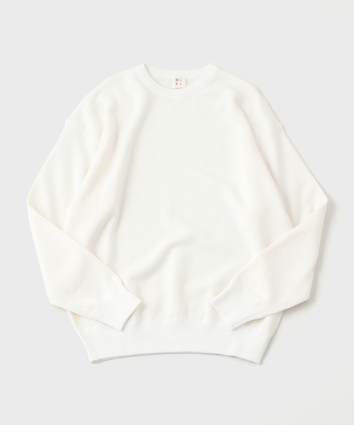 loin. ホワイト　コットンニットセーター WLP CREW NECK PO（ニット/セーター）｜JOURNAL STANDARD（ジャーナル