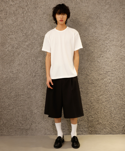 SIGNATURE（シグネチャ）の「スーパーワイドバermudaパンツ[ブラック]（その他パンツ・レディース・その他・MEDIUM/LARGE）」の3枚目の写真