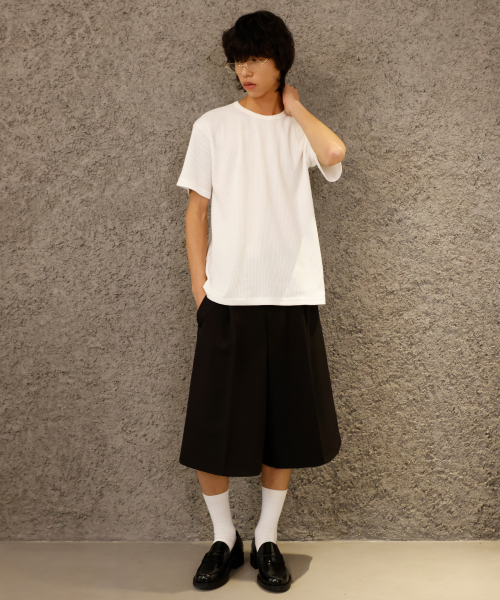 SIGNATURE（シグネチャ）の「スーパーワイドバermudaパンツ[ブラック]（その他パンツ・レディース・その他・MEDIUM/LARGE）」の5枚目の写真