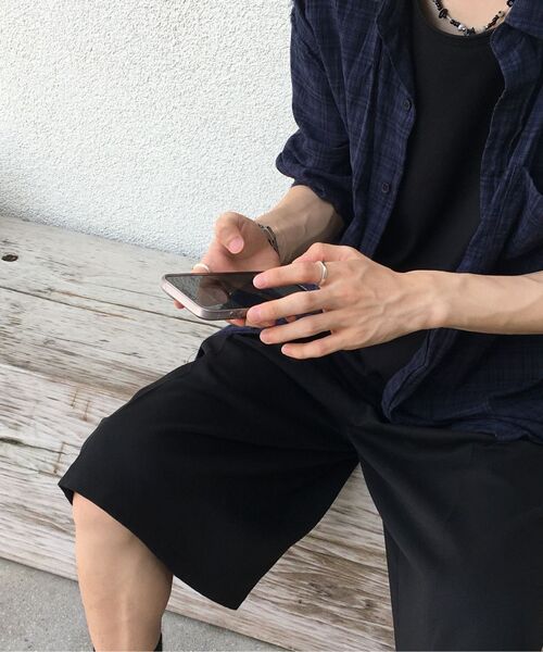 SIGNATURE（シグネチャ）の「スーパーワイドバermudaパンツ[ブラック]（その他パンツ・レディース・その他・MEDIUM/LARGE）」の14枚目の写真