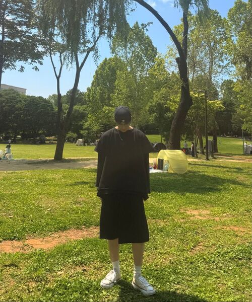 SIGNATURE（シグネチャ）の「スーパーワイドバermudaパンツ[ブラック]（その他パンツ・レディース・その他・MEDIUM/LARGE）」の19枚目の写真