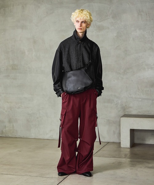 HARE（ハレ）の「クロワッサンショルダーBAG(HARE)（ショルダーバッグ・メンズ・ブラック・FREE）」の16枚目の写真