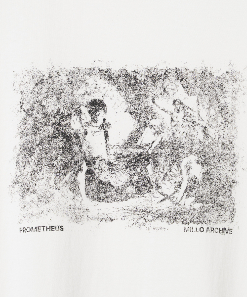 Millo Archive（ミロ アーカイブ）の「プロメテウスTシャツ[ホワイト]（Tシャツ/カットソー・メンズ・その他・MEDIUM/LARGE/X-LARGE）」の3枚目の写真
