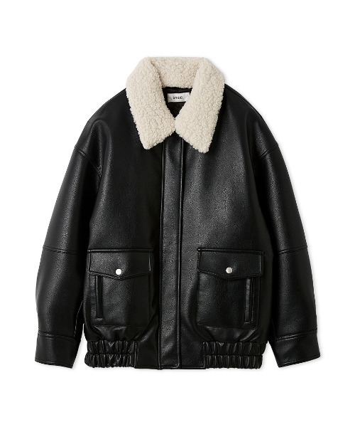 セール】マルチファブリックボアカラーブルゾン（ブルゾン）｜SNIDEL