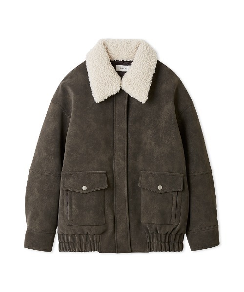 セール】マルチファブリックボアカラーブルゾン（ブルゾン）｜SNIDEL