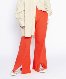 PUNYUS | フロントスリットフレアパンツ(その他パンツ)