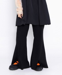 PUNYUS | フロントスリットフレアパンツ(その他パンツ)