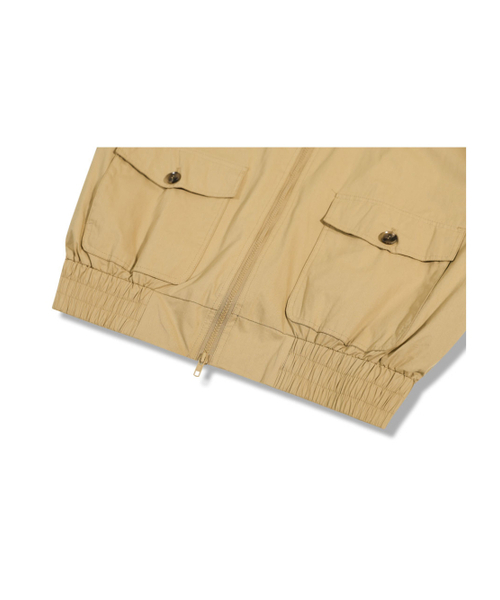 GUBIN(グビン)の「(W) 配色ショートコットンチノジャケット(ナイロンジャケット・レディース・その他・SMALL/MEDIUM)」の5枚目の写真