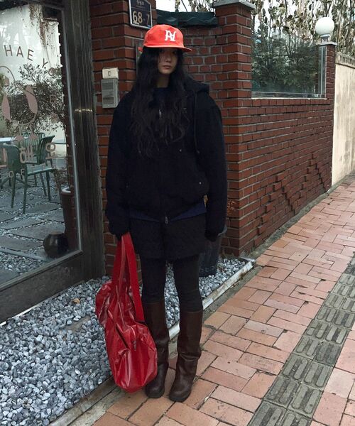 PARTIMENTO（パルティメント）の「VTG Washed Sunlight Ball Cap Red（キャップ・レディース・その他・ONE SIZE）」の9枚目の写真