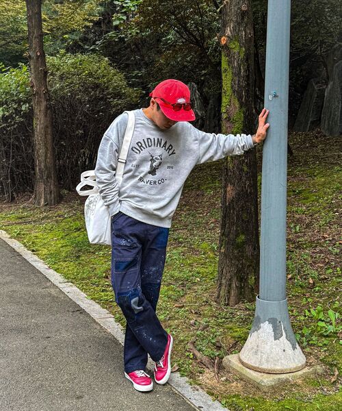 PARTIMENTO（パルティメント）の「VTG Washed Sunlight Ball Cap Red（キャップ・レディース・その他・ONE SIZE）」の15枚目の写真
