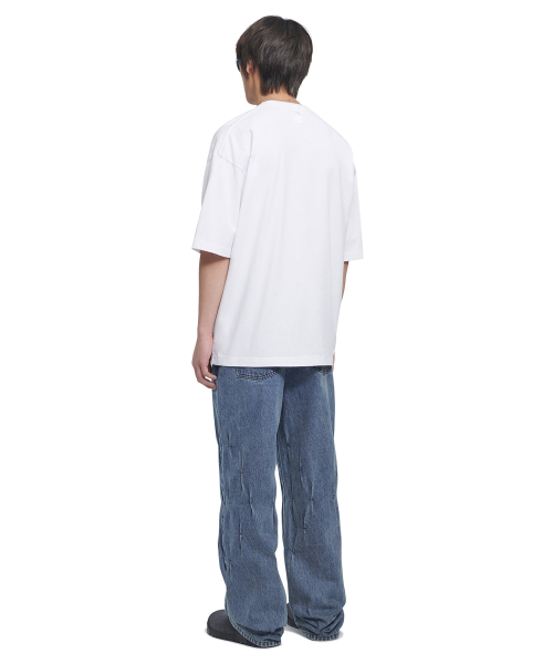 NOMANUAL（NOMANUAL）の「P.T T-SHIRT - WHITE（Tシャツ/カットソー・レディース・その他・SMALL/MEDIUM/LARGE/X-LARGE）」の4枚目の写真
