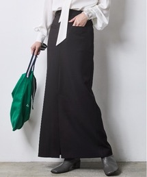 CHIC STYLE | 【セットアップ対応】タイトマキシスカート<大きいサイズ有>シックスタイル(スカート)