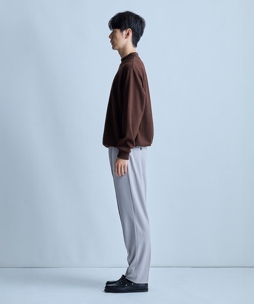 UNION STATION（ユニオンステーション）の「起毛ポンチスエット（スウェット・メンズ・アイボリー/ベージュ/ブラウン/ブラック・LL/L/M）」の21枚目の写真