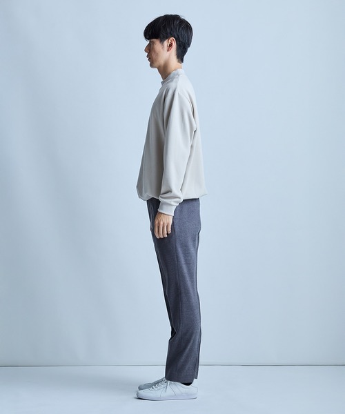 UNION STATION（ユニオンステーション）の「起毛ポンチスエット（スウェット・メンズ・アイボリー/ベージュ/ブラウン/ブラック・LL/L/M）」の9枚目の写真