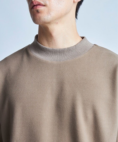 UNION STATION（ユニオンステーション）の「起毛ポンチスエット（スウェット・メンズ・アイボリー/ベージュ/ブラウン/ブラック・LL/L/M）」の12枚目の写真