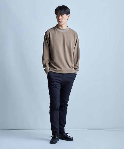 UNION STATION（ユニオンステーション）の「起毛ポンチスエット（スウェット・メンズ・アイボリー/ベージュ/ブラウン/ブラック・LL/L/M）」の14枚目の写真