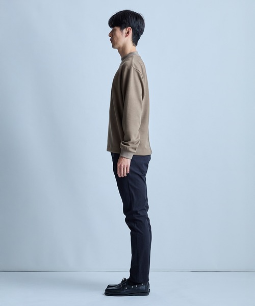 UNION STATION（ユニオンステーション）の「起毛ポンチスエット（スウェット・メンズ・アイボリー/ベージュ/ブラウン/ブラック・LL/L/M）」の16枚目の写真