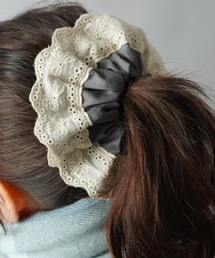 SPINNS | コットンシュシュ/レースリボン(シュシュ)