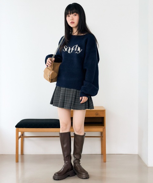 Heather（ヘザー）の「チャーム付きWポケットBAG　613979（ショルダーバッグ・レディース・アイボリー/ブラック/ベージュ/ピンク・ONE SIZE）」の10枚目の写真