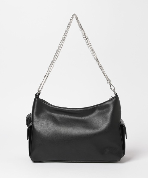 Heather（ヘザー）の「チャーム付きWポケットBAG　613979（ショルダーバッグ・レディース・アイボリー/ブラック/ベージュ/ピンク・ONE SIZE）」の18枚目の写真