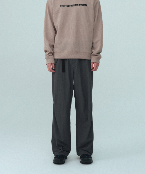 Rest&Recreation（レストアンドレクリエーション）の「NYLON PARACHUTE PANTS - GREY（その他パンツ・メンズ・その他・X-LARGE/LARGE）」の3枚目の写真