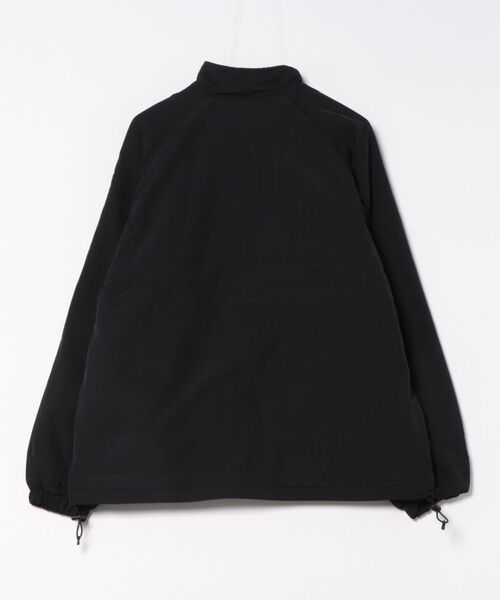 EMMA NOVEMBER　（エマノーヴェンバー）の「Embroidery シェル フリース リバーシブル スタンド ジャケット（ダウンジャケット/コート・メンズ・ブラック・2/3/1）」の2枚目の写真