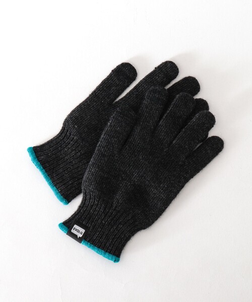 EVOLG（エヴォログ）の「【EVOLG/エヴォログ】SILENCER ニットグローブ LET2811（手袋・メンズ・チャコールグレー/ネイビー/ライトグレー・FREE）」の2枚目の写真