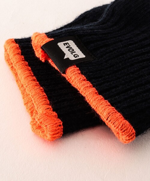 EVOLG（エヴォログ）の「【EVOLG/エヴォログ】SILENCER ニットグローブ LET2811（手袋・メンズ・チャコールグレー/ネイビー/ライトグレー・FREE）」の8枚目の写真