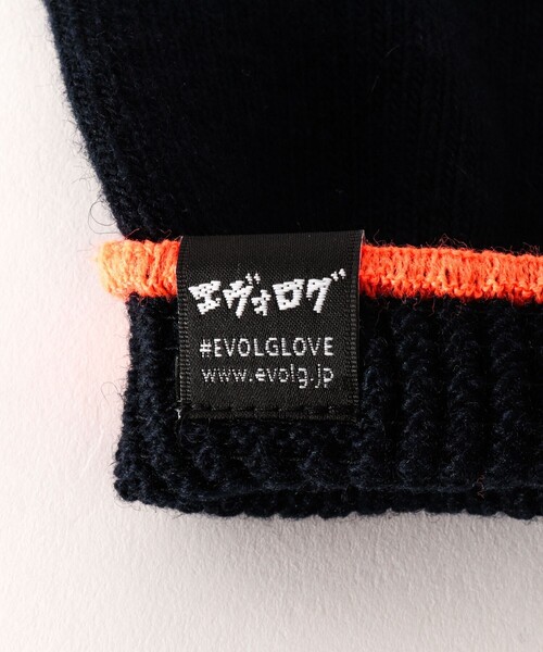 EVOLG（エヴォログ）の「【EVOLG/エヴォログ】SILENCER ニットグローブ LET2811（手袋・メンズ・チャコールグレー/ネイビー/ライトグレー・FREE）」の9枚目の写真