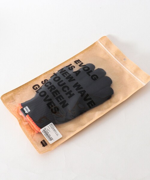EVOLG（エヴォログ）の「【EVOLG/エヴォログ】SILENCER ニットグローブ LET2811（手袋・メンズ・チャコールグレー/ネイビー/ライトグレー・FREE）」の11枚目の写真