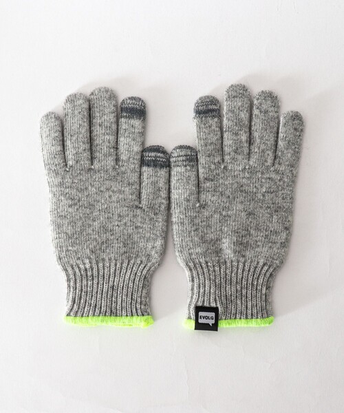 EVOLG（エヴォログ）の「【EVOLG/エヴォログ】SILENCER ニットグローブ LET2811（手袋・メンズ・チャコールグレー/ネイビー/ライトグレー・FREE）」の20枚目の写真