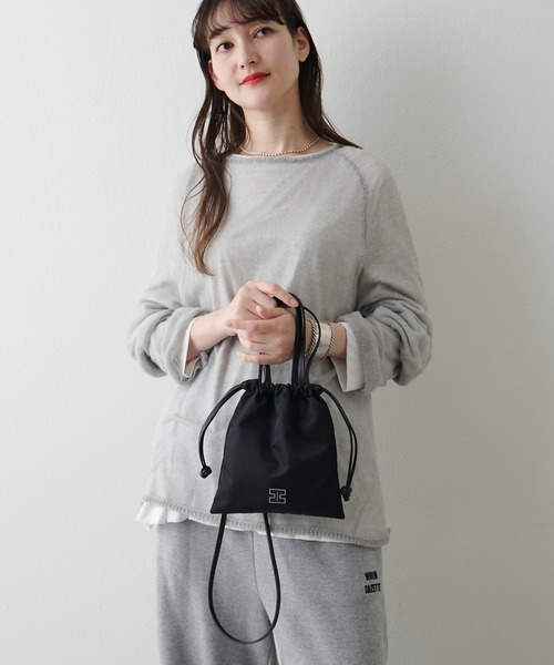 IACUCCI(イアクッチ)の「アーゴ 2WAYTOTE NYLON/CERVO(ショルダーバッグ・レディース・ブラック・FREE)」の3枚目の写真