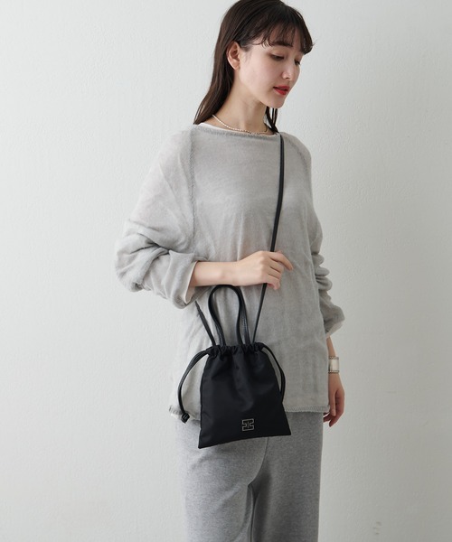 IACUCCI(イアクッチ)の「アーゴ 2WAYTOTE NYLON/CERVO(ショルダーバッグ・レディース・ブラック・FREE)」の14枚目の写真
